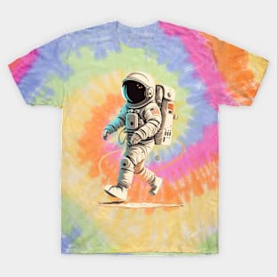 ASTRONAUT WALKING IN OUTERSPACE T-Shirt